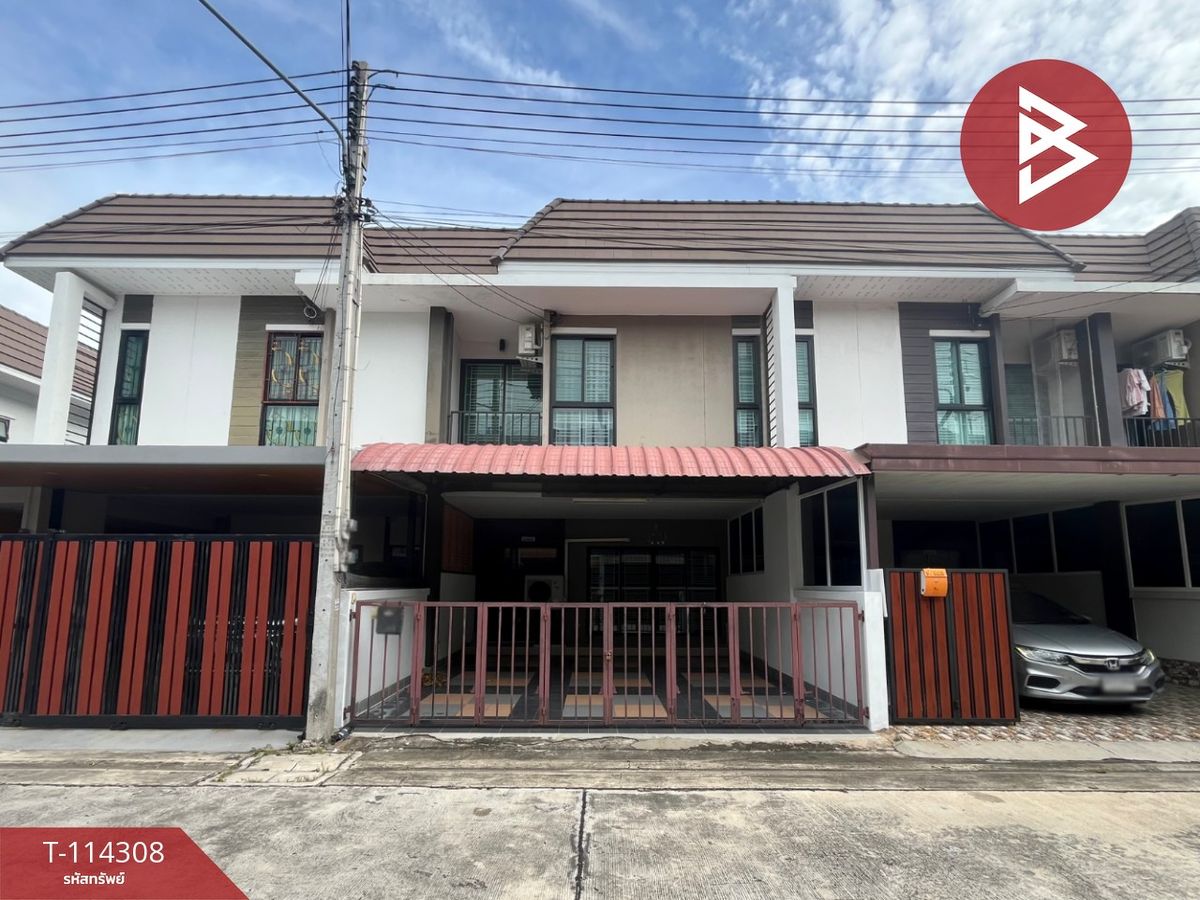 For SaleTownhomePattaya, Bangsaen, Chonburi : Townhouse for sale The Perfect Crest Crest Chon Buri