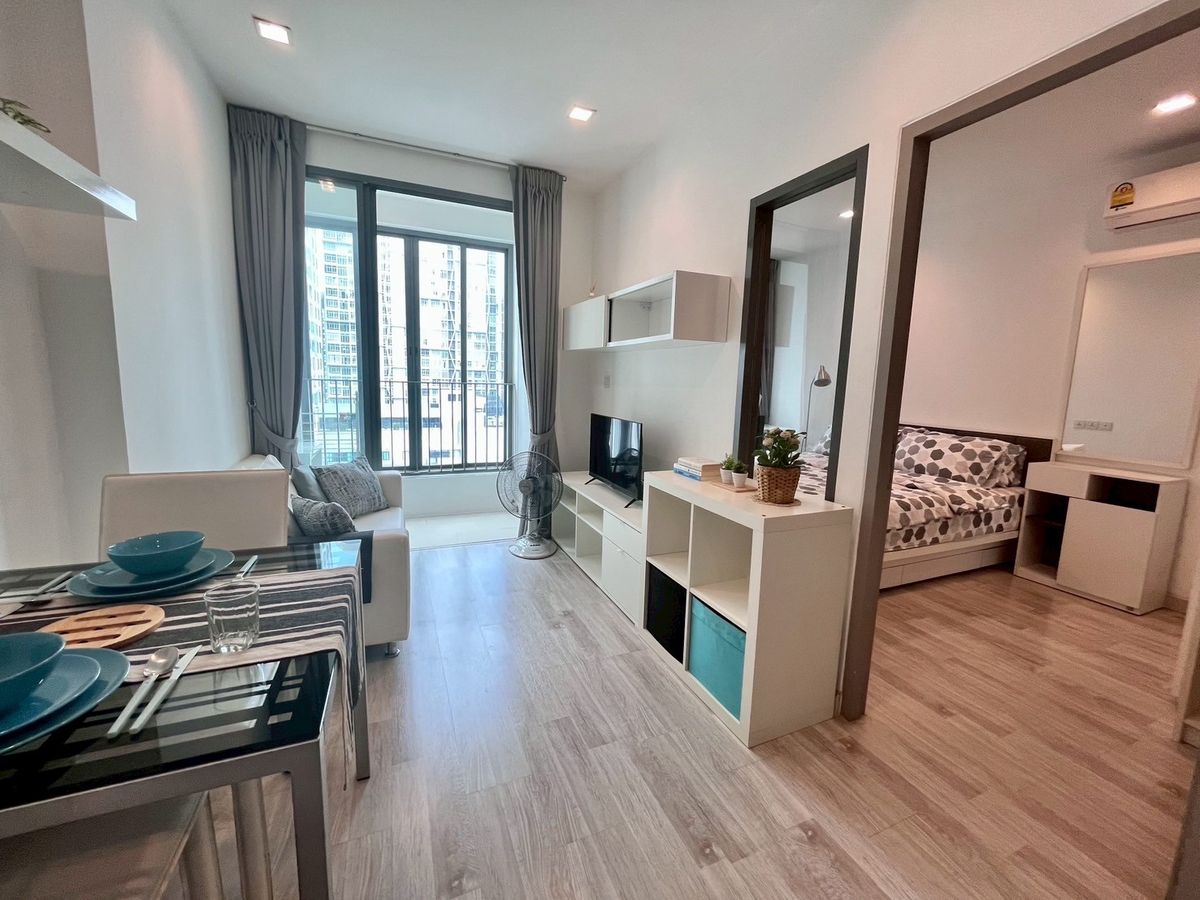 For RentCondoOnnut, Udomsuk : 📍 Ideo Mobi Sukhumvit 81, beautiful room, many good locations, high -class views, complete furniture Complete electrical appliances (special price)