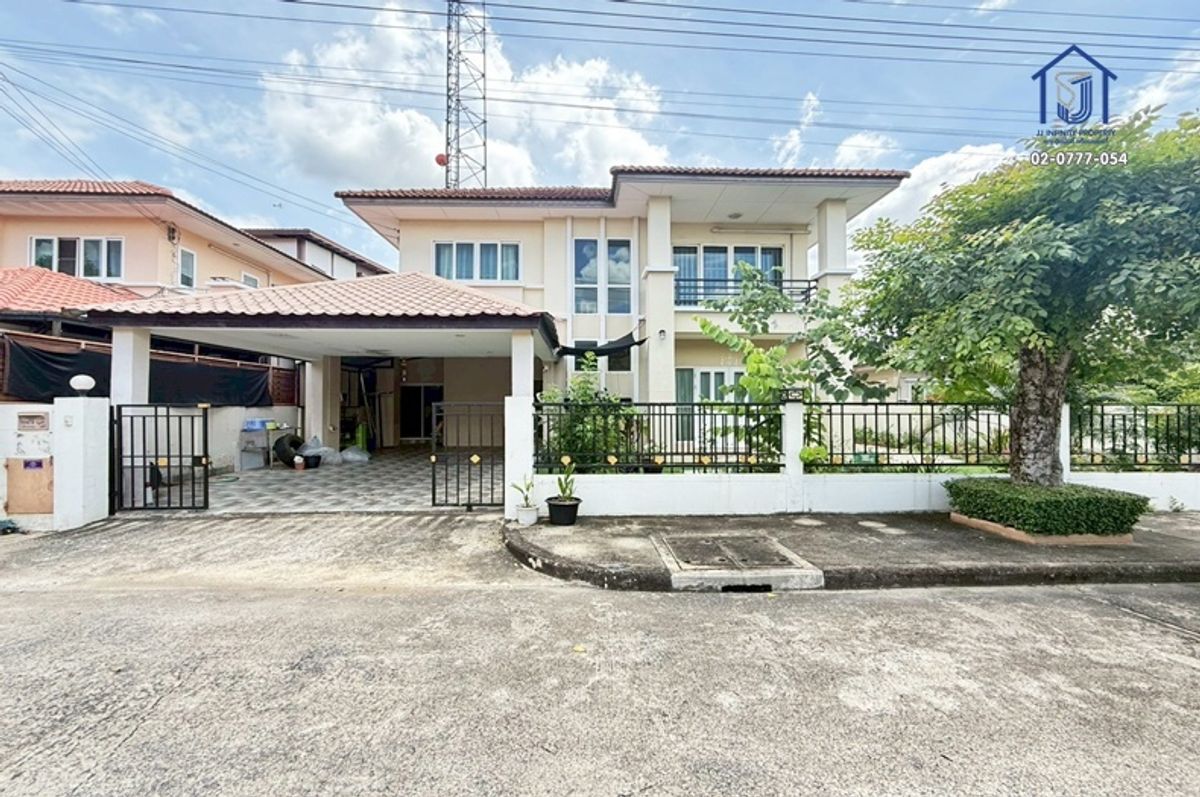 ขายบ้านปทุมธานี รังสิต ธรรมศาสตร์ : ขายบ้านเดี่ยว 2 ชั้น หมู่บ้านแหวนยอด 3 ลำลูกกา-คลองสาม ซอยลำลูกกา21 ใกล้สถานีรถไฟฟ้าคูคต
