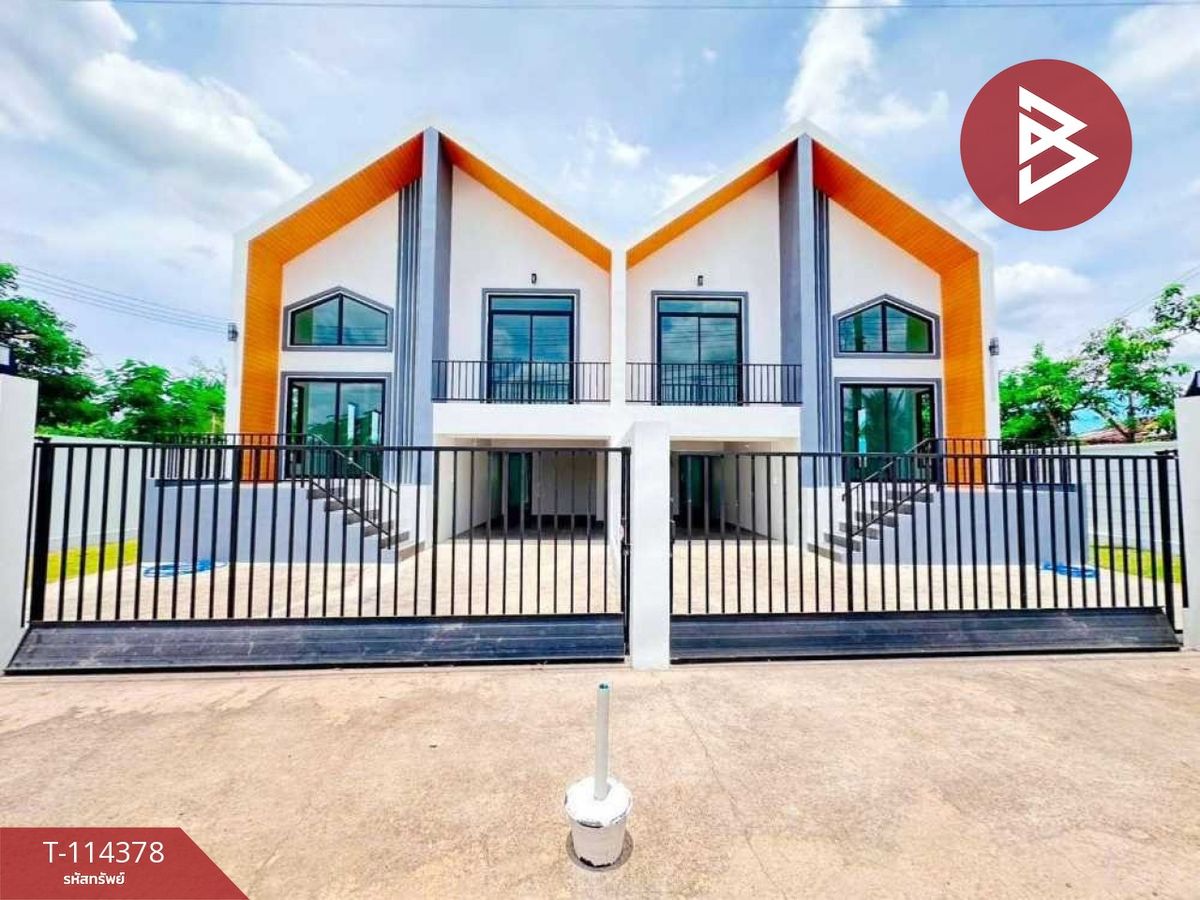 ขายบ้านมหาชัย สมุทรสาคร : ขายบ้านแฝด มี 2 หลัง โครงการวิษณุบ้านสวยรวยทรัพย์ โครงการ 2 สมุทรสาคร