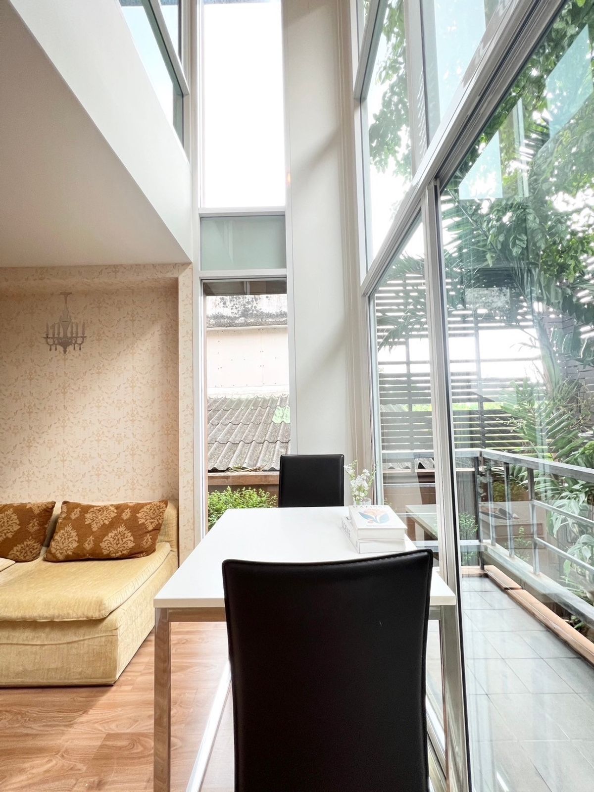 For SaleCondoRattanathibet, Sanambinna : Moon Loft Condo Bin Nam Duplex high ceiling, large room 𝟲𝟳 sq.m. | 𝟮 𝟮 𝟮 water