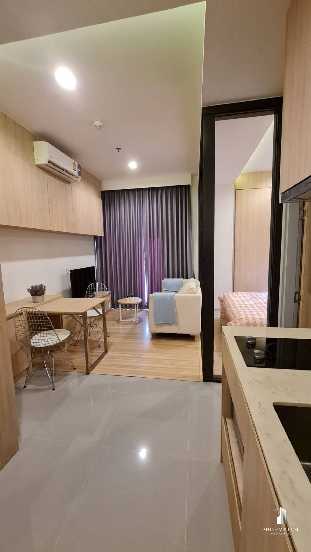 For RentCondoSapankwai,Jatujak : ✨flash deal ✨M Jatujak (1Bed1bath30sQM). Completely decorated !! Only 18,000 baht per month Tel.0981315848 @propmatch