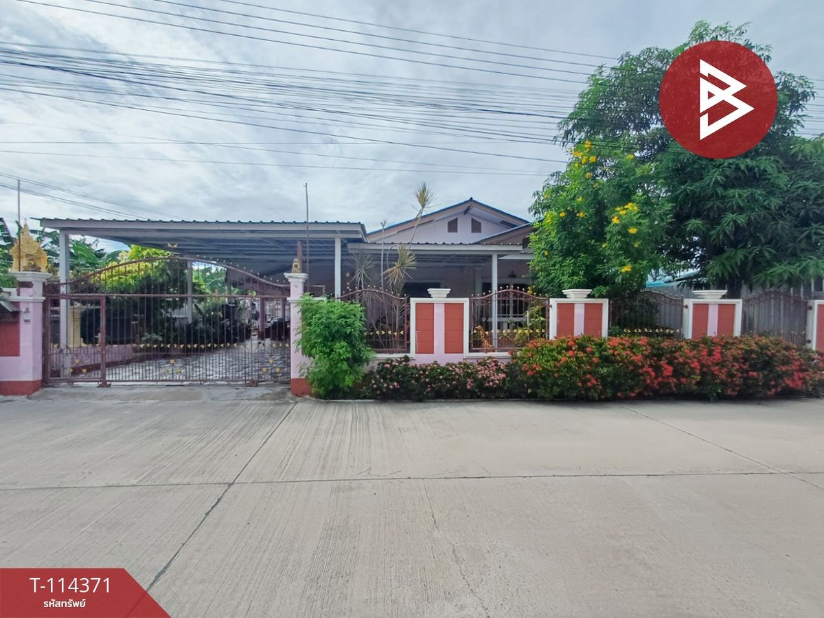 For SaleHouseSamut Songkhram : House for sale, area 80 square wah, Mae Klong Subdistrict, Samut Songkhram Province