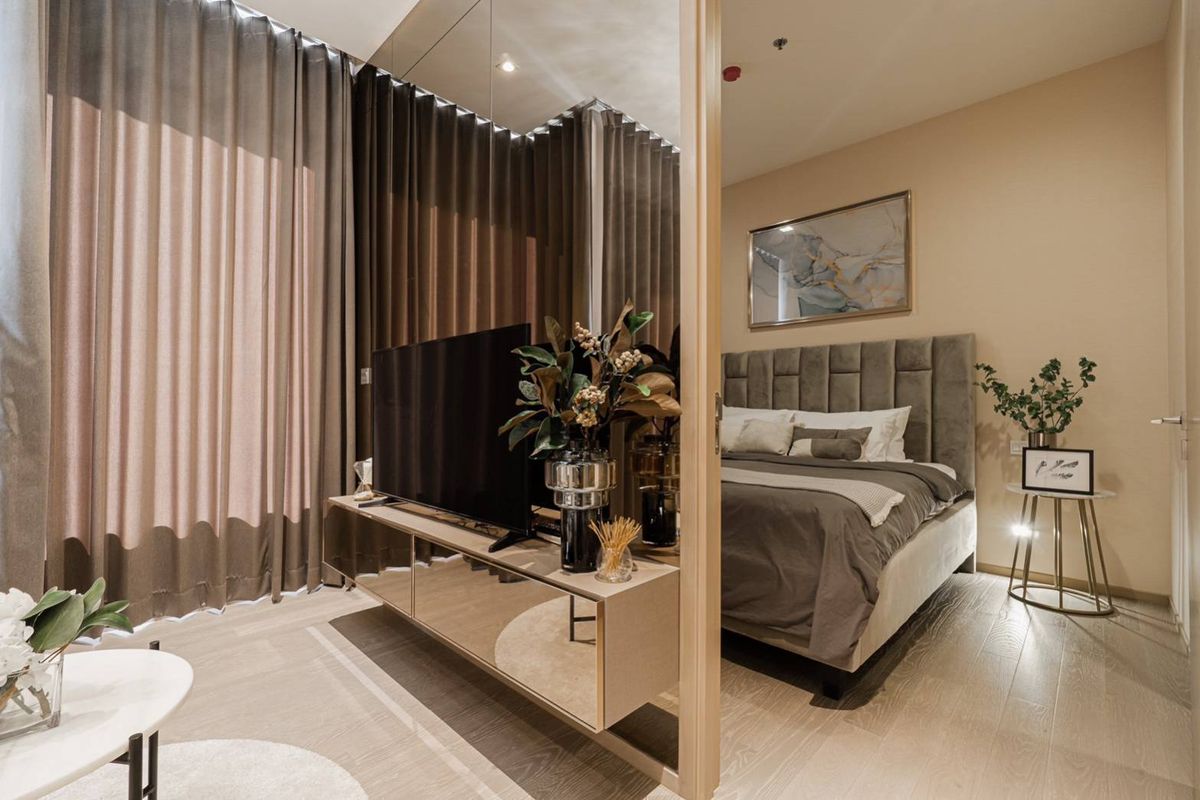 For SaleCondoSukhumvit, Asoke, Thonglor : The ESSE Asoke: Beautiful rooms decorated in the heart of Asoke.