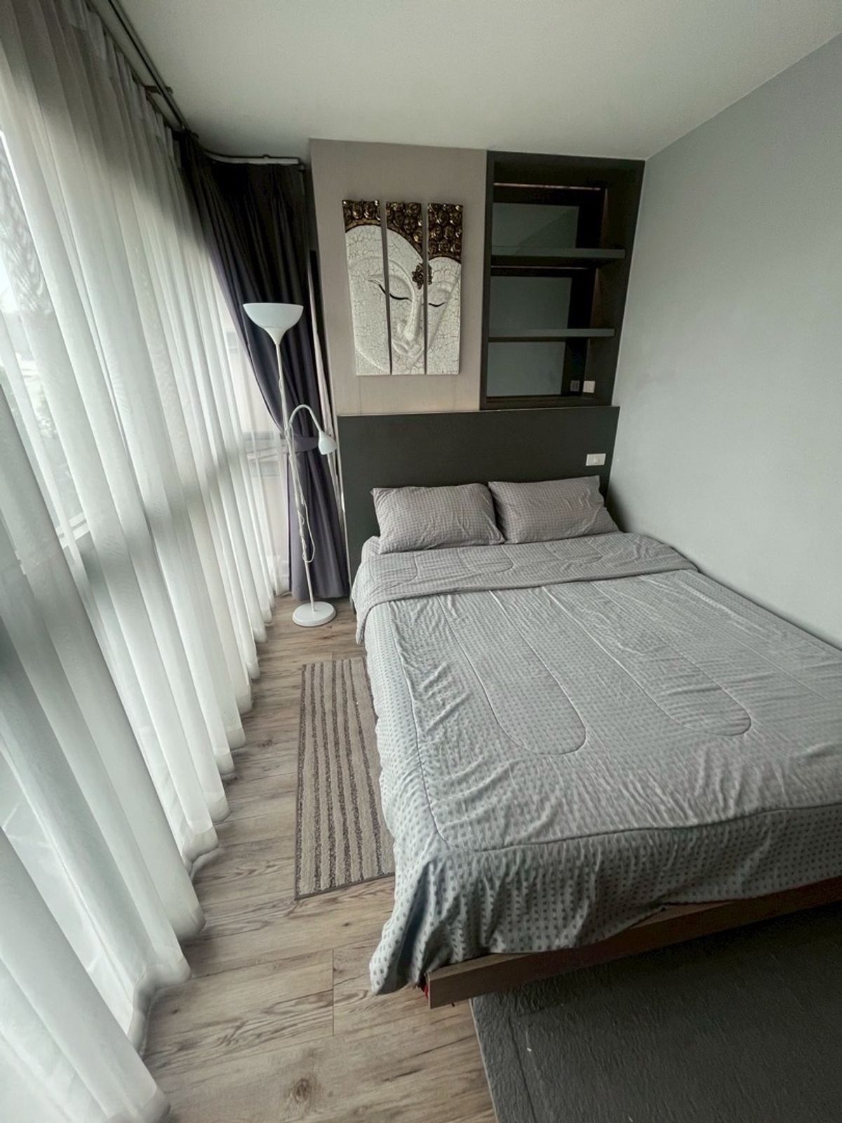 ให้เช่าคอนโดบางนา แบริ่ง ลาซาล : For Rent : Aspen Condo La Salle 
MRT Si La Salle 
( 35 Sqm , 4th Floor )