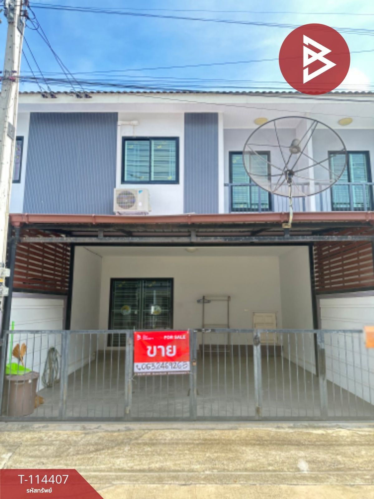 ขายทาวน์โฮมฉะเชิงเทรา : ขายทาวน์เฮ้าส์ หมู่บ้านศิวาลัย บางไผ่ ฉะเชิงเทรา