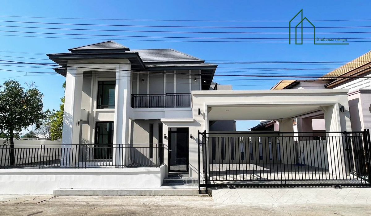 ขายบ้านพุทธมณฑล ศาลายา : บ้านเดี่ยว หลังใหญ่ หมู่บ้านพุทธชาติไพรเวทโฮม พุทธมณฑลสาย4 ศาลายา ฟรีโอน 