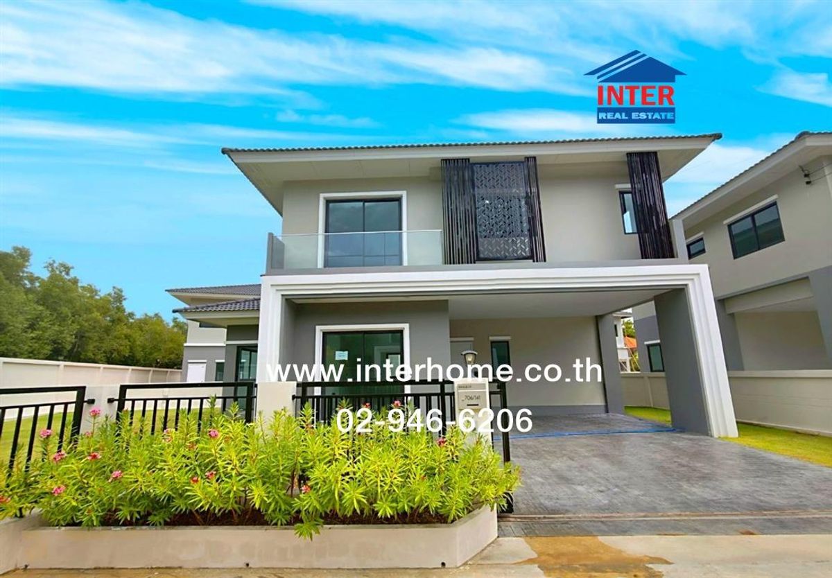ขายบ้านพระราม 2 บางขุนเทียน : บ้านเดี่ยว 2 ชั้น 92.5 ตร.ว. หมู่บ้านคุณาลัย บางขุนเทียน ถนนบางขุนเทียน-ชายทะเล ถนนพระราม2 เขตบางขุนเทียน กรุงเทพมหานคร
