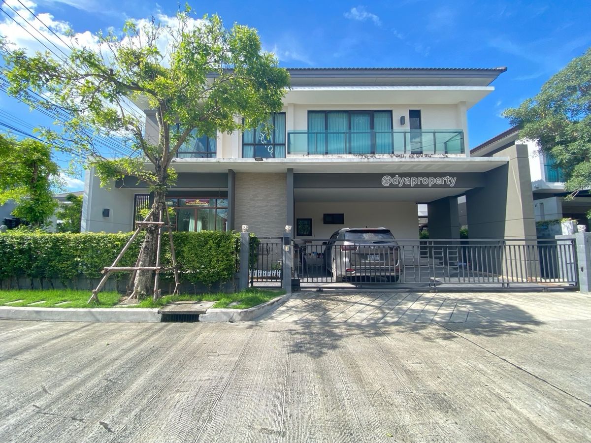 ให้เช่าบ้านปิ่นเกล้า จรัญสนิทวงศ์ : ให้เช่า บ้านเดี่ยว 2 ชั้น แปลงมุม โครงการ The City ราชพฤกษ์-สวนผัก
 เฟอร์ครบ พร้อมอยู่ ทำเลดี ถนนบางกรวย-จงถนอม