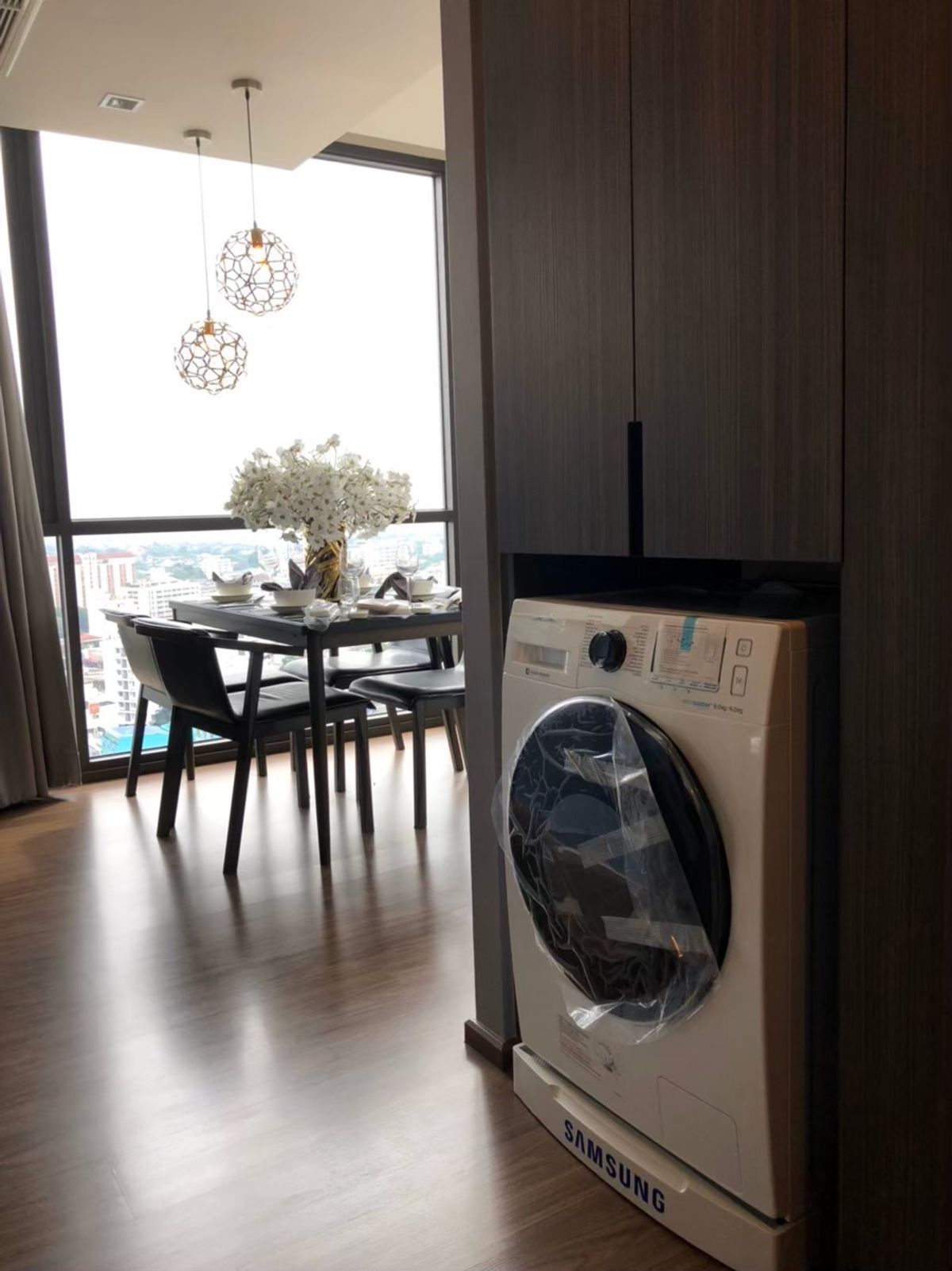 CondoOnnut, Udomsuk : For rent The Line Sukhumvit 71 Price 40,000 baht with sale price [FLsr250603]