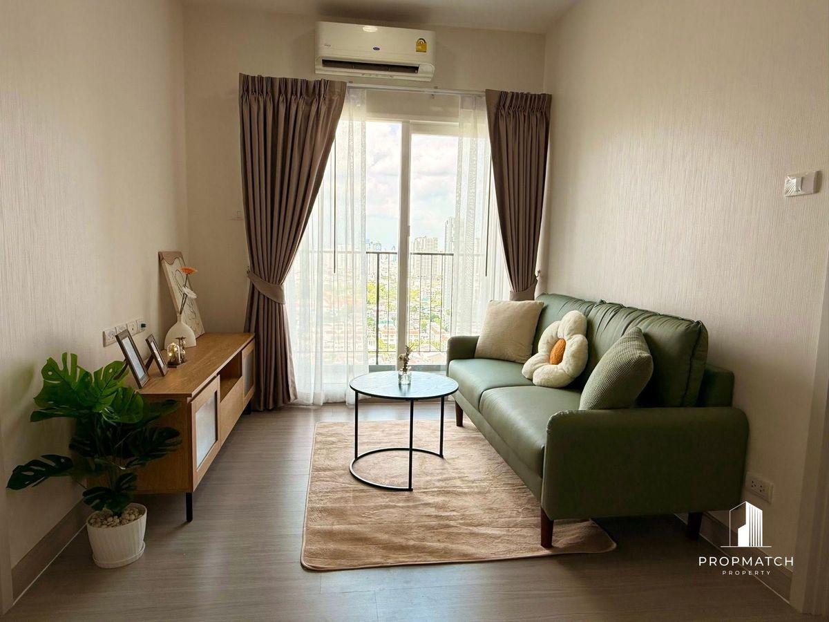 For RentCondoThaphra, Talat Phlu, Wutthakat : ✨flash deal ✨Supalai Loft Sathorn-ratchaphruek (2Bed1bath54.5SQM). Completely decorated !! Only 23,000 baht per month Tel.0981315848 @propmatch