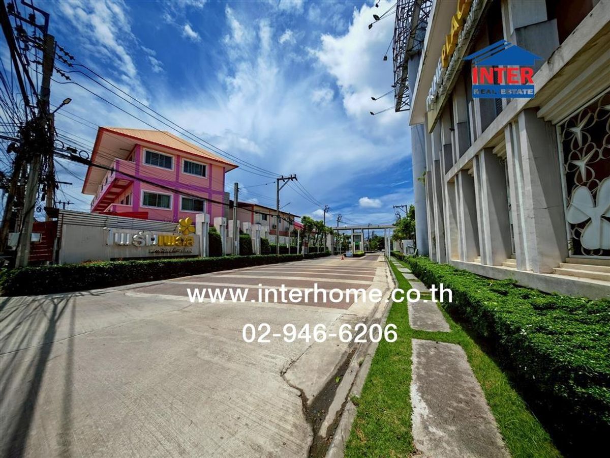 For SaleHouseNonthaburi, Bang Yai, Bangbuathong : 2 storey detached house, 431 sq.w., Prim Place Village The Green Nerry-Bang Yai Near Bang Rak Market Kanchanaphisek Road Bang Yai Road, Nonthaburi Road