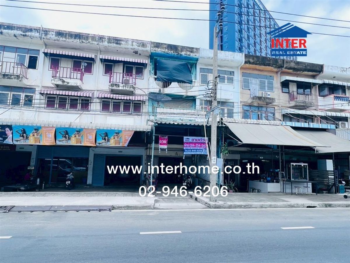 ขายอาคารพาณิชย์สมุทรปราการ สำโรง : อาคารพาณิชย์ 3.5 ชั้น 26 ตร.ว. อาคารพาณิชย์ ใกล้ตัวเมืองสมุทรปราการ ถนนสายลวค ถนนสุขุมวิท เมืองสมุทรปราการ สมุทรปราการ