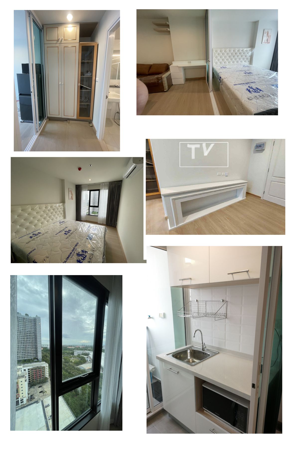 ให้เช่าคอนโดปทุมธานี รังสิต ธรรมศาสตร์ :  ให้เช่า Terra Residence ห้องใหม่