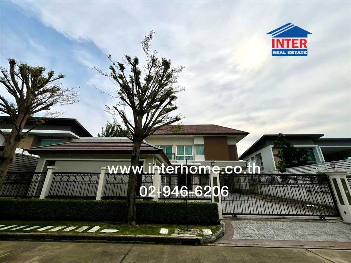For SaleHousePhutthamonthon, Salaya : 2 storey detached house, 174.8 sq.w., Neva Village, Icon Pinklao, next to Phutthamonthon Sai 2 Road Borommaratchachonnani Road, Thawi Watthana District, Bangkok