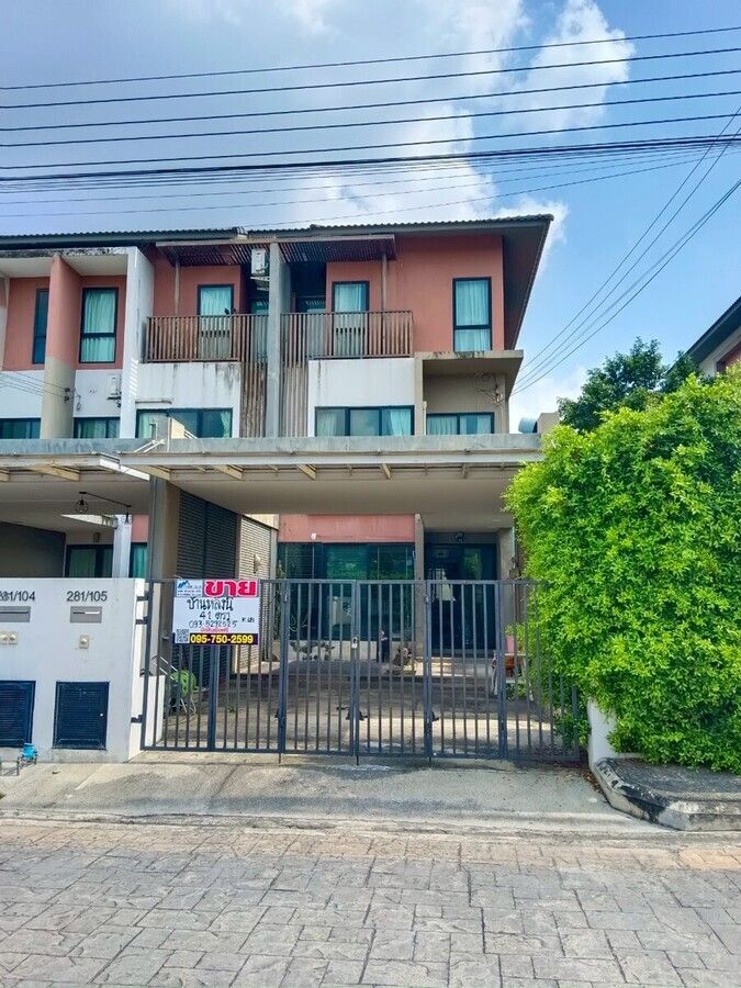 ขายบ้านวิภาวดี ดอนเมือง หลักสี่ : ขายด่วนทาวน์โฮมส์ 3 ชั้น แกรนด์ ไอ-ดีไซน์ วิภาวดีฯ U5584888