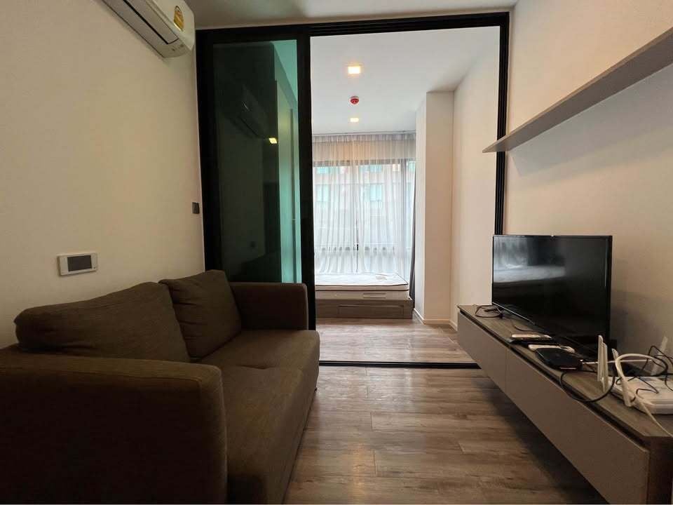 For SaleCondoRatchadapisek, Huaikwang, Suttisan : Brown Condo Ratchada 32, 1 Bed Plus Corner Roo,=m U5569596
