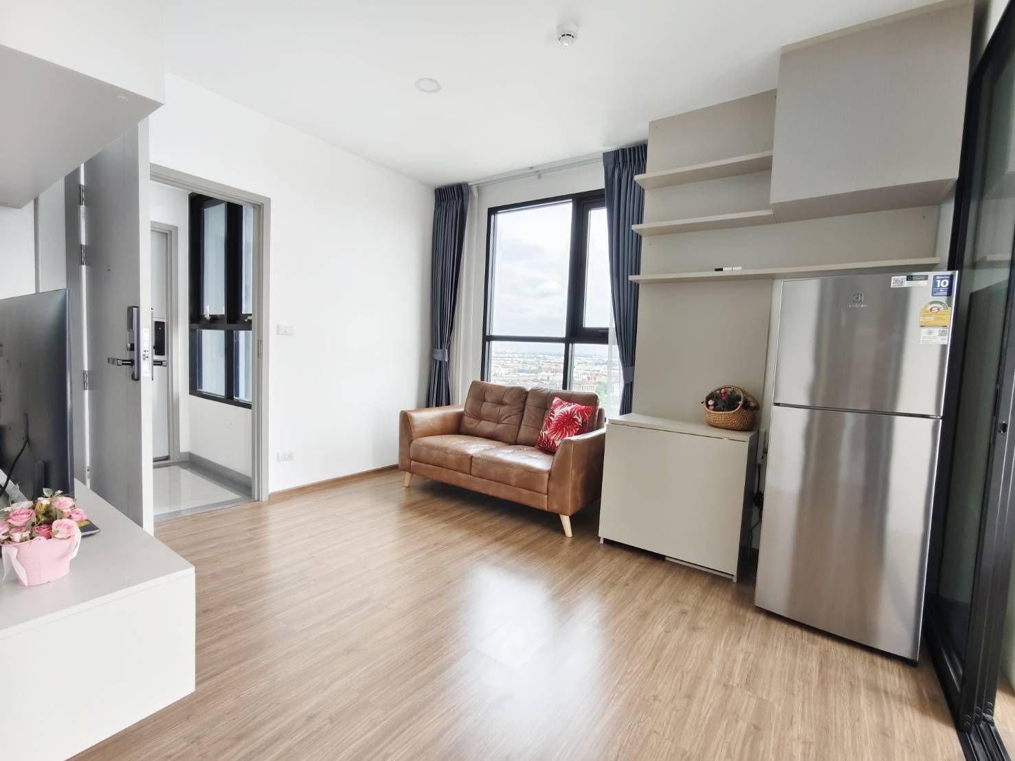 For SaleCondoMin Buri, Romklao : Condo for sale, corner unit, high floor, Sunrise &Canal view U1842414