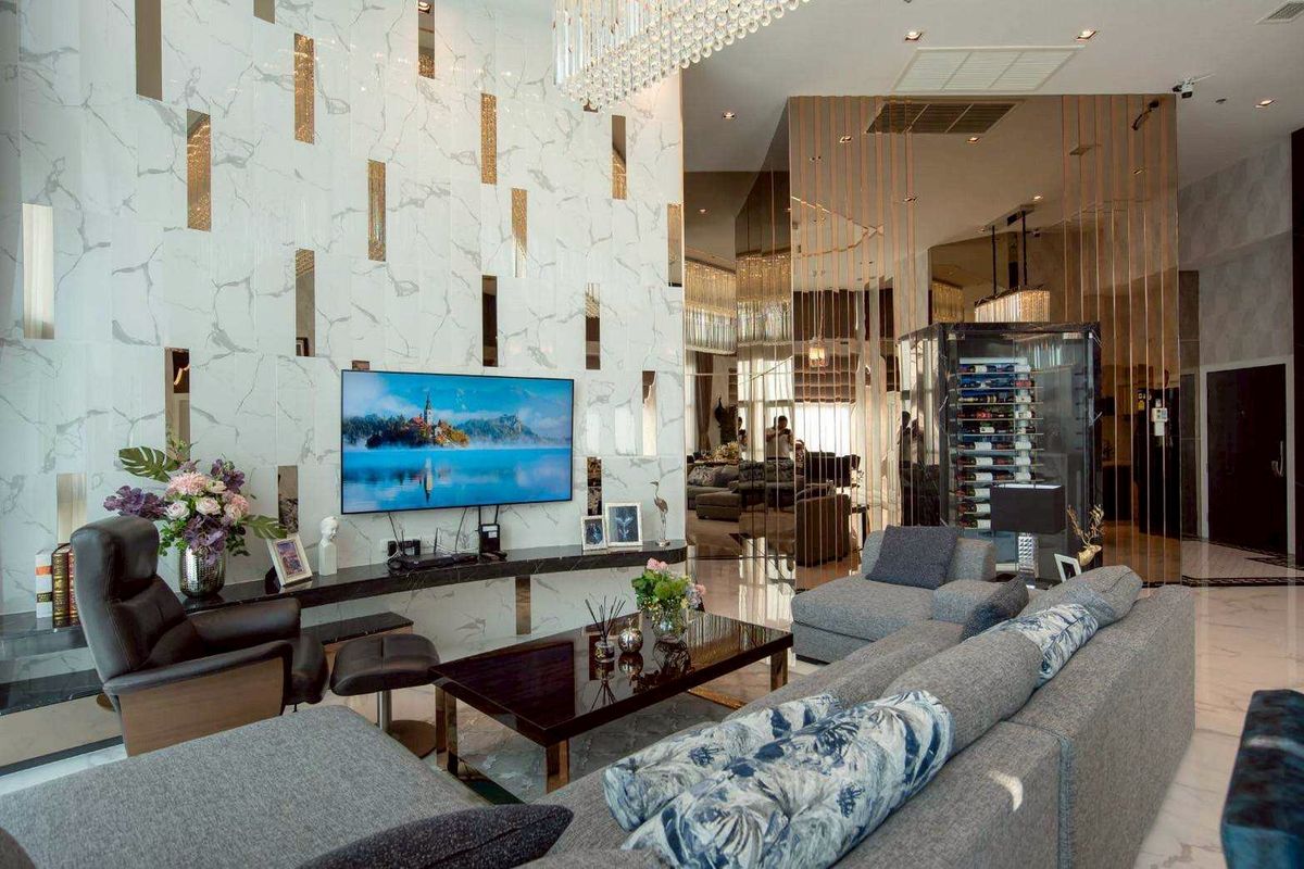 ให้เช่าคอนโดพระราม 9 เพชรบุรีตัดใหม่ RCA : Penthouse Belle Grand Rama 9 for rent 