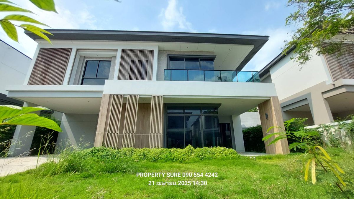 For SaleHouseVipawadee, Don Mueang, Lak Si : For sale - rent a new house, never lived in 5 bedrooms, 4 bathrooms, 4 cars, near DBS and Harrow International School Bangkok, Luxury Project from Sansiri, on Nava Pracha Phatthana Road. Near Srirat Expressway (Sri Saman checkpoint)