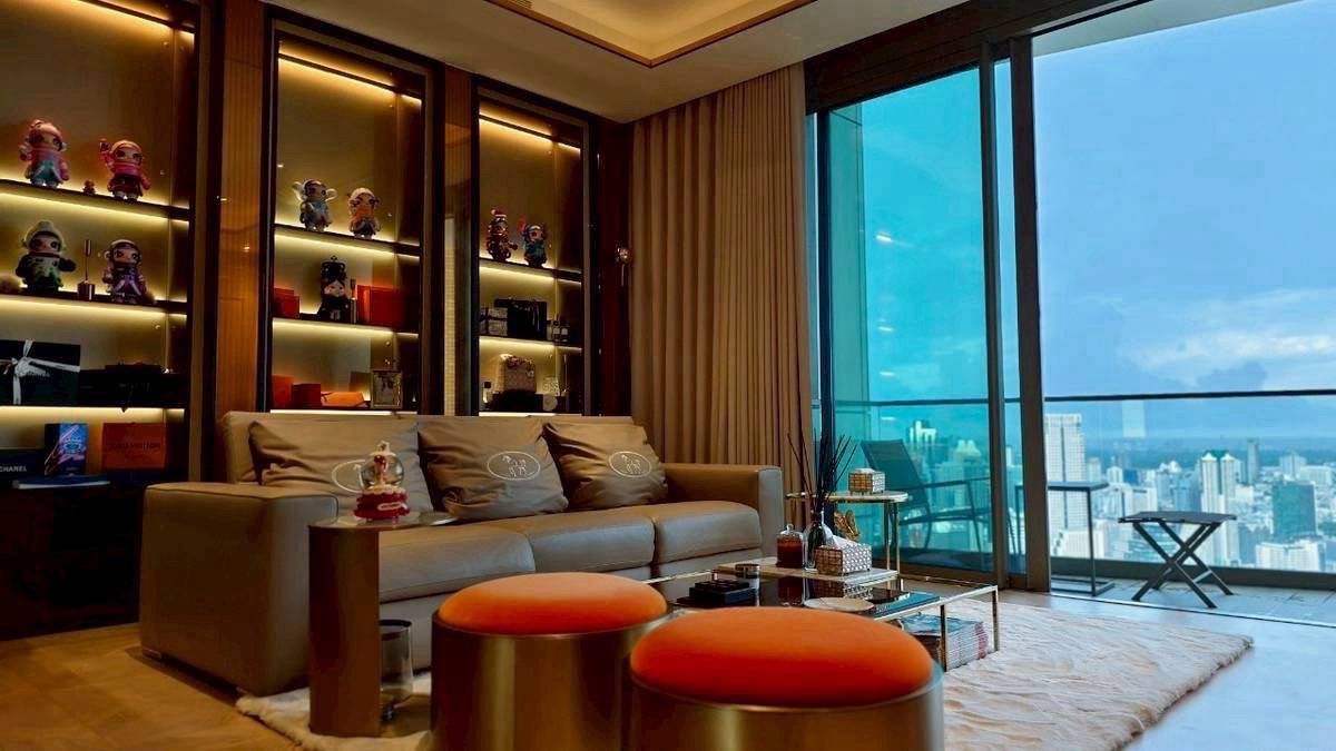 For SaleCondoWongwianyai, Charoennakor : Luxury condo for sale on the Chao Phraya River, attached to the icon Siam