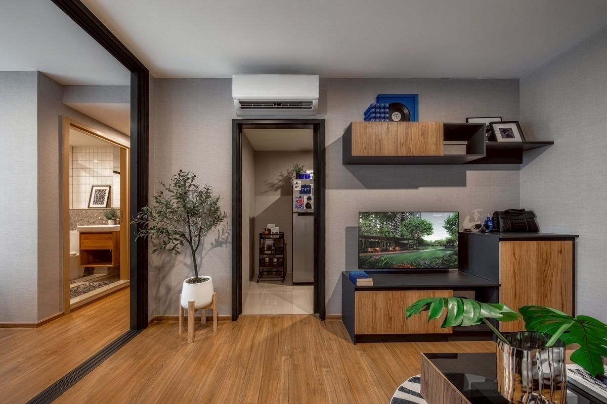 For SaleCondoLadprao, Central Ladprao : 𝑻𝒉𝒆 𝑳𝒊𝒏𝒆 𝑽𝒊𝒃𝒆 – Spacious 1-Bedroom Unit starting from 𝟒.𝟬𝟗 MB Guaranteed maximum discounts + VIP-level service 📱092-8088899*