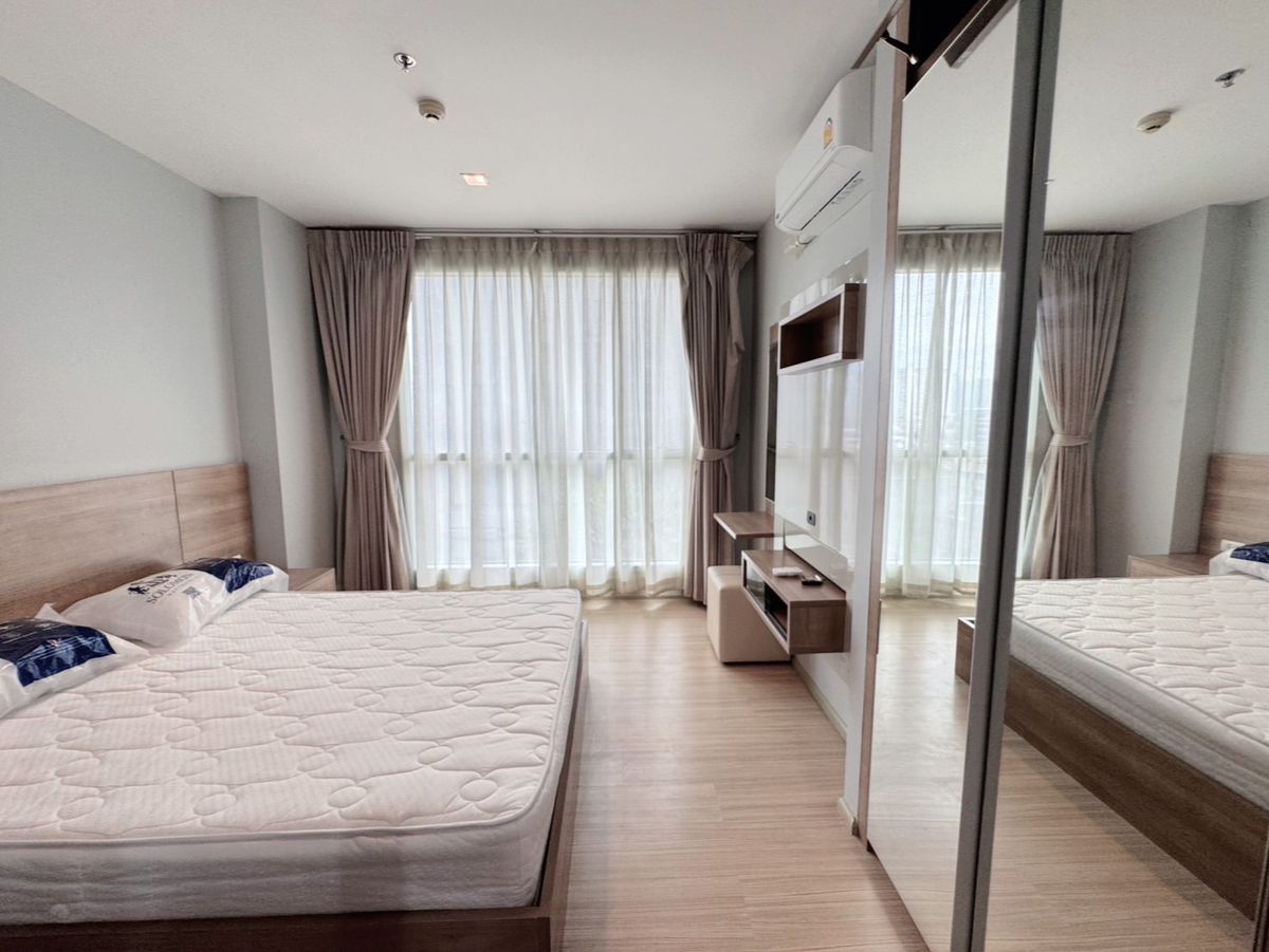 ให้เช่าคอนโดรัชดา ห้วยขวาง : RENT !! Condo Rhythm Ratchada-Huay kwang, MRT Huay kwang, 1 Bed, Floor 8, Area 38 sq.m., Rent 15,000 Baht