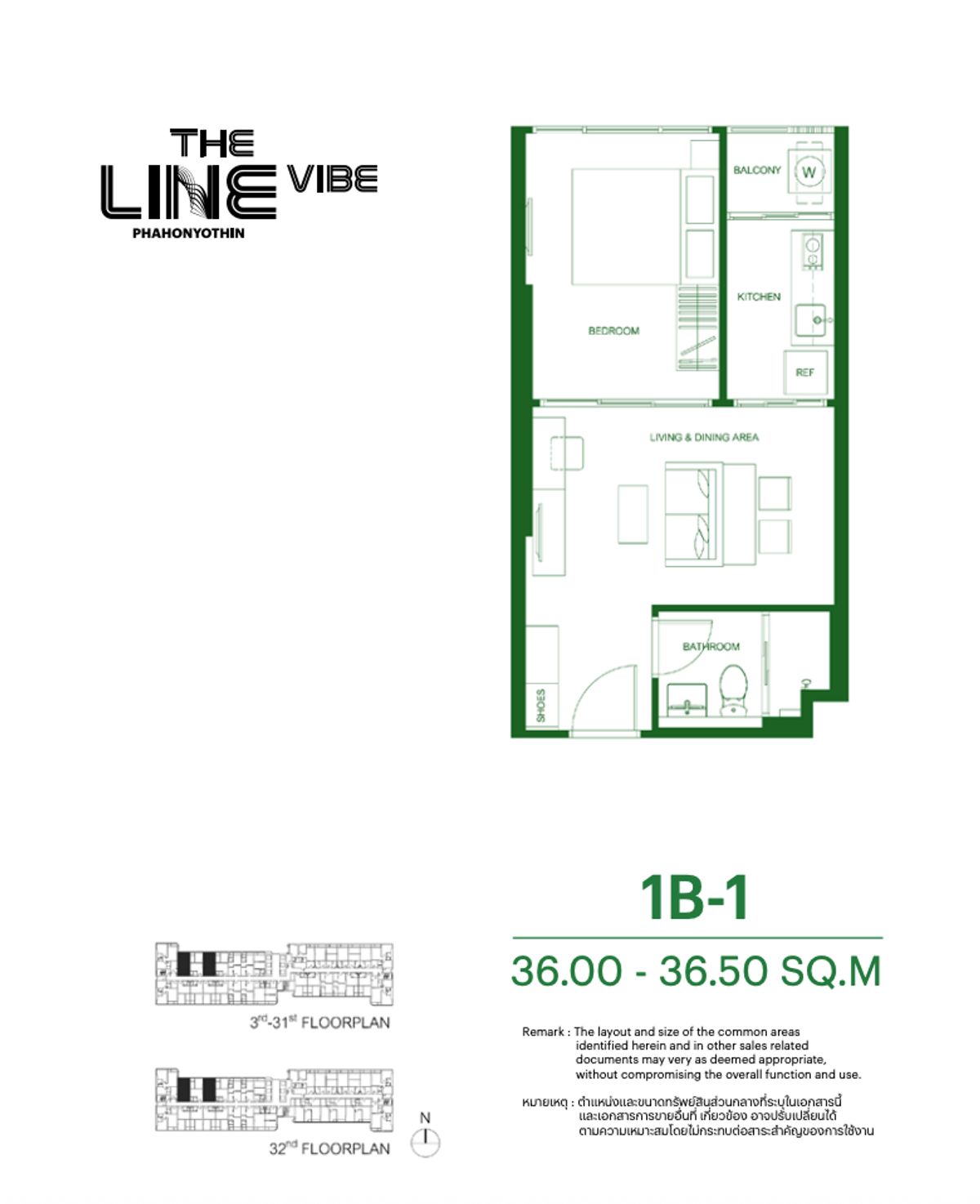 For SaleCondoLadprao, Central Ladprao : 🎉 Best Deal at The Line Vibe Spacious 1-Bedroom Unit Starting from 𝟒.𝟬𝟗 MB Guaranteed Big Discounts + Premium VIP Service* 📱 092-8088899