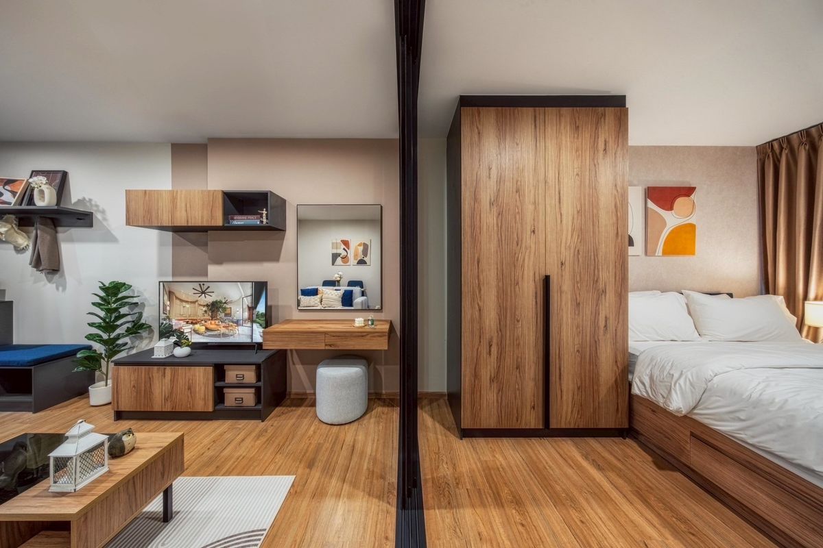 For SaleCondoLadprao, Central Ladprao : 𝑻𝒉𝒆 𝑳𝒊𝒏𝒆 𝑽𝒊𝒃𝒆 – Spacious 1-Bedroom Unit starting from 𝟒.𝟬𝟗 MB Guaranteed maximum discounts + VIP-level service 📱092-8088899*