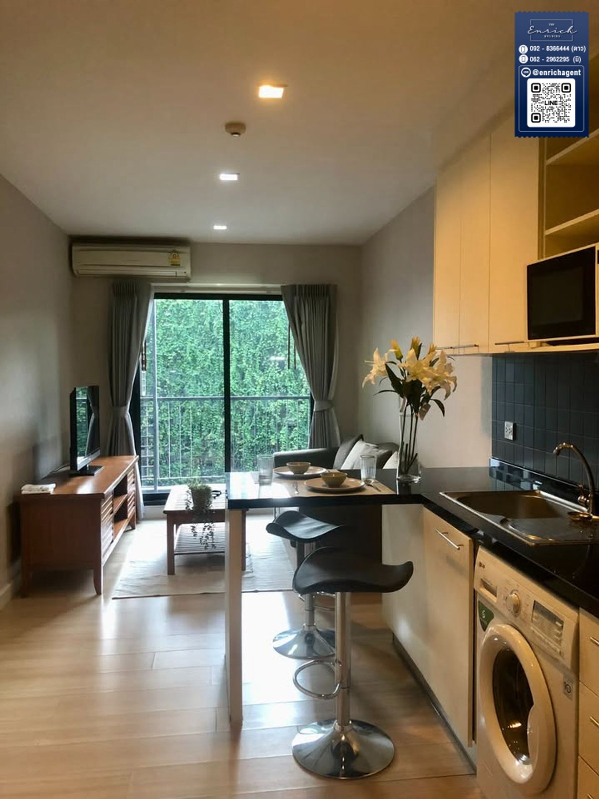 For RentCondo : 💙ให้เช่า The Seed Mingle Sathorn-Suanplu แต่งครบ พร้อมเข้าอยู่ BTS ช่องนนทรี , MRT ลุมพินี💙 โทร. 062-2962295 นิ// Line id : @enrichagent
