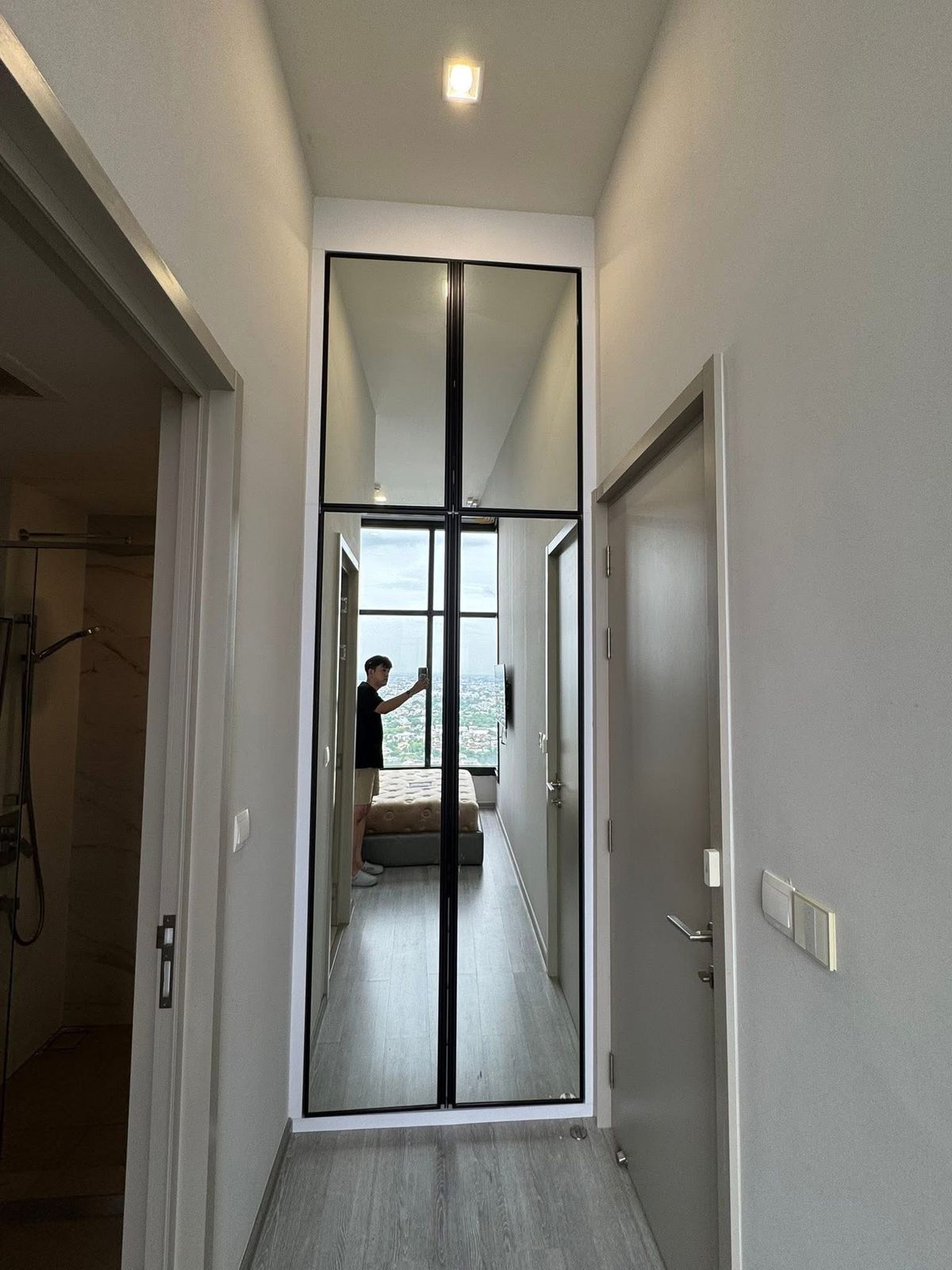 For RentCondoOnnut, Udomsuk : For rent 📍 THE LINE Sukhumvit 101 📍 Fully furnished and equipped with electrical appliances, near BTS Punnawithi