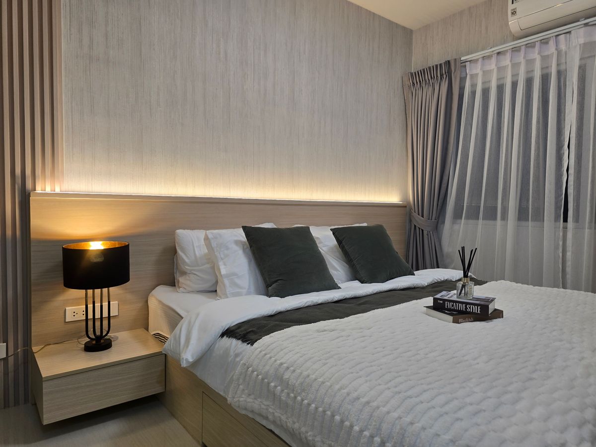 ขายคอนโดอ่อนนุช อุดมสุข : K-6426 ขายด่วน ! คอนโด A space 77  ห้องสวย ตกแต่งใหม่ พร้อมอยู่ วิวสระว่ายน้ำ