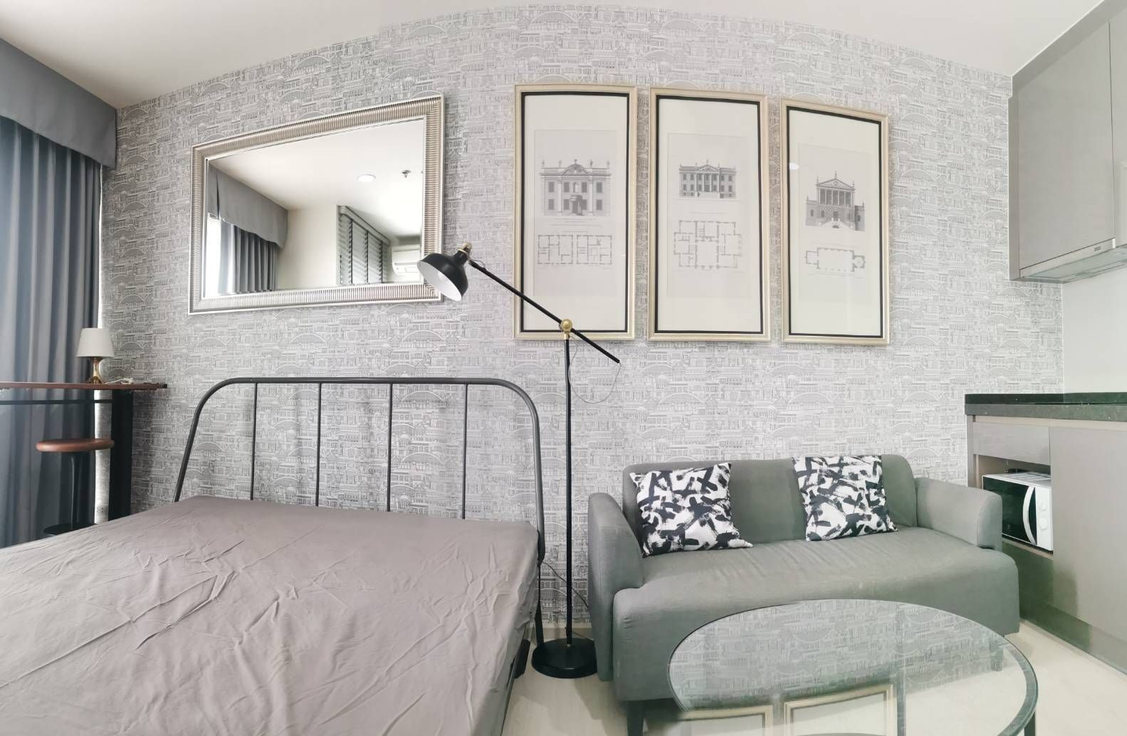 For SaleCondoRama9, Petchburi, RCA : Studio unit for sale at Rhythm Asoke U1915454