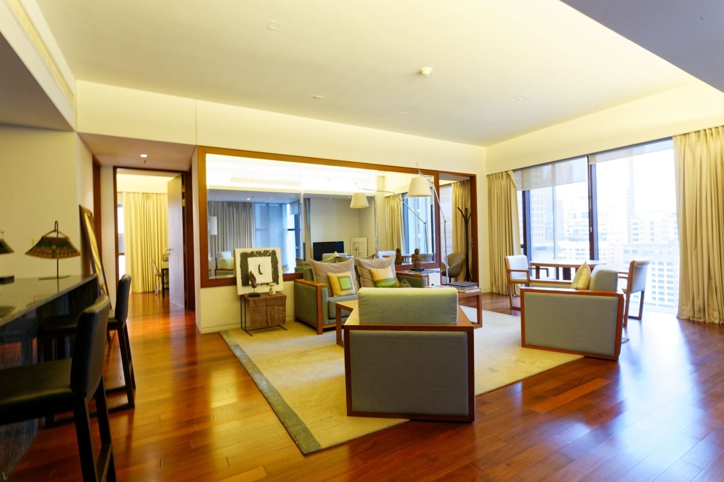 For SaleCondoWitthayu, Chidlom, Langsuan, Ploenchit : 2 bedrooms, 2 bathrooms 112sqm @Hansar Rajdamr U1718804