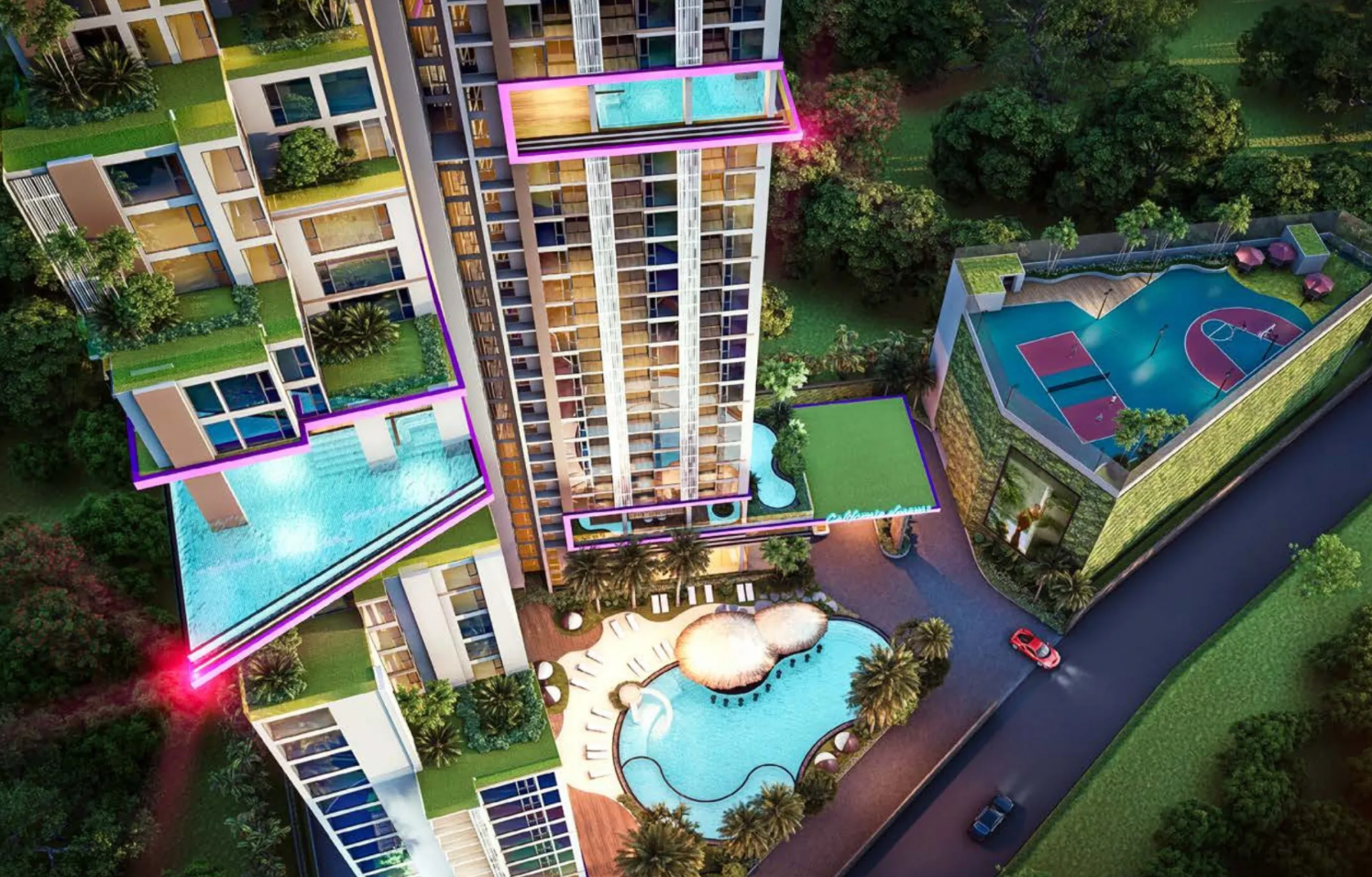 For SaleCondoPattaya, Bangsaen, Chonburi : 1 Bedroom Condo for sale at The Riviera Santa Monica  U5577269