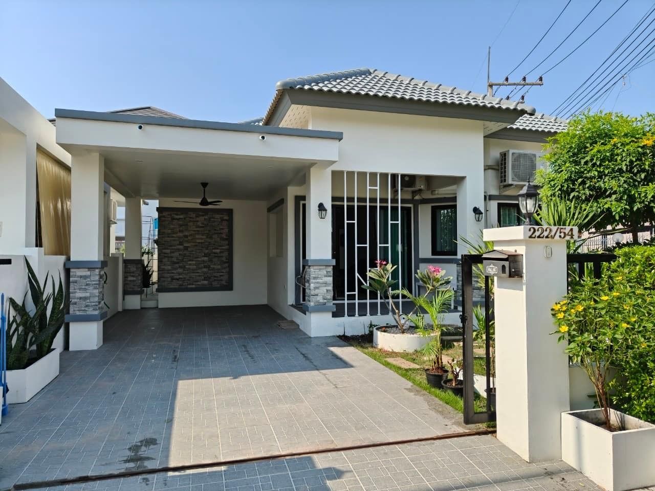 ขายบ้านพัทยา บางแสน ชลบุรี สัตหีบ : ขาย บ้านเดี่ยว 2 ห้องนอน ในโครงการ T.W. Garden Hill U5584773