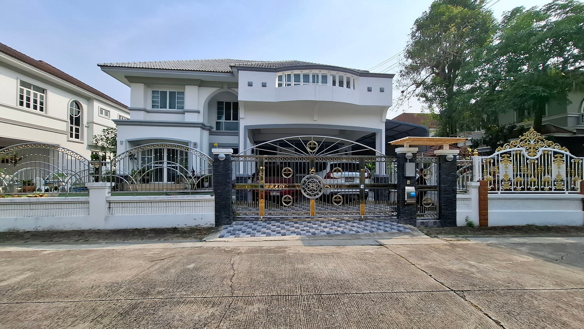 For SaleHouseNawamin, Ramindra : BL021-Joych2: Urgent sale! Ready to stay for free !! Manthana Phraya Suren 26, Bangkok Praya Suren 26) Island, Panya Intra Golf Course, MRT Pink Line is located in Soi Phraya Suren 26, Bang Chan Subdistrict, Khlong Sam Wa District (Great value price! 8,90