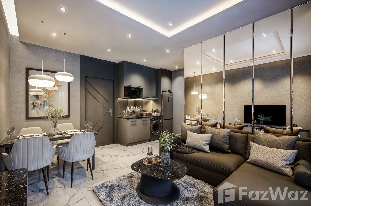 For SaleCondoPattaya, Bangsaen, Chonburi : 1 bed off plan condo with pool view U5548841