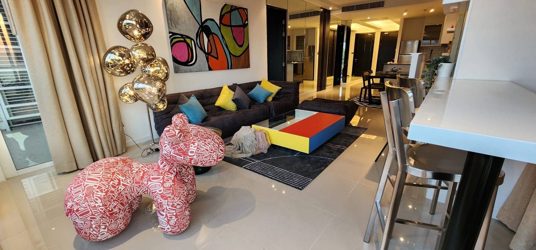 For SaleCondoPattaya, Bangsaen, Chonburi : Large one bedroom unit with sunset U1984779