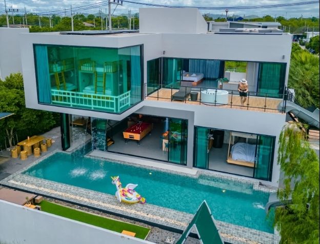For SaleHouseHuahin, Prachuap Khiri Khan, Pran Buri : 4 Bedroom Villa for Sales at Le Leaf U2009412