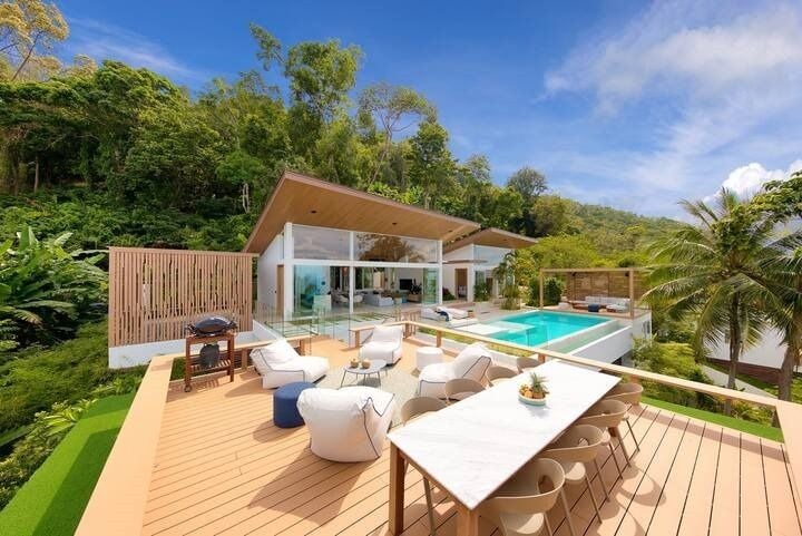 For SaleHouseKoh Samui, Surat Thani : Amazing 4 bed Villa with stunning sea view in Bang Por U2013237