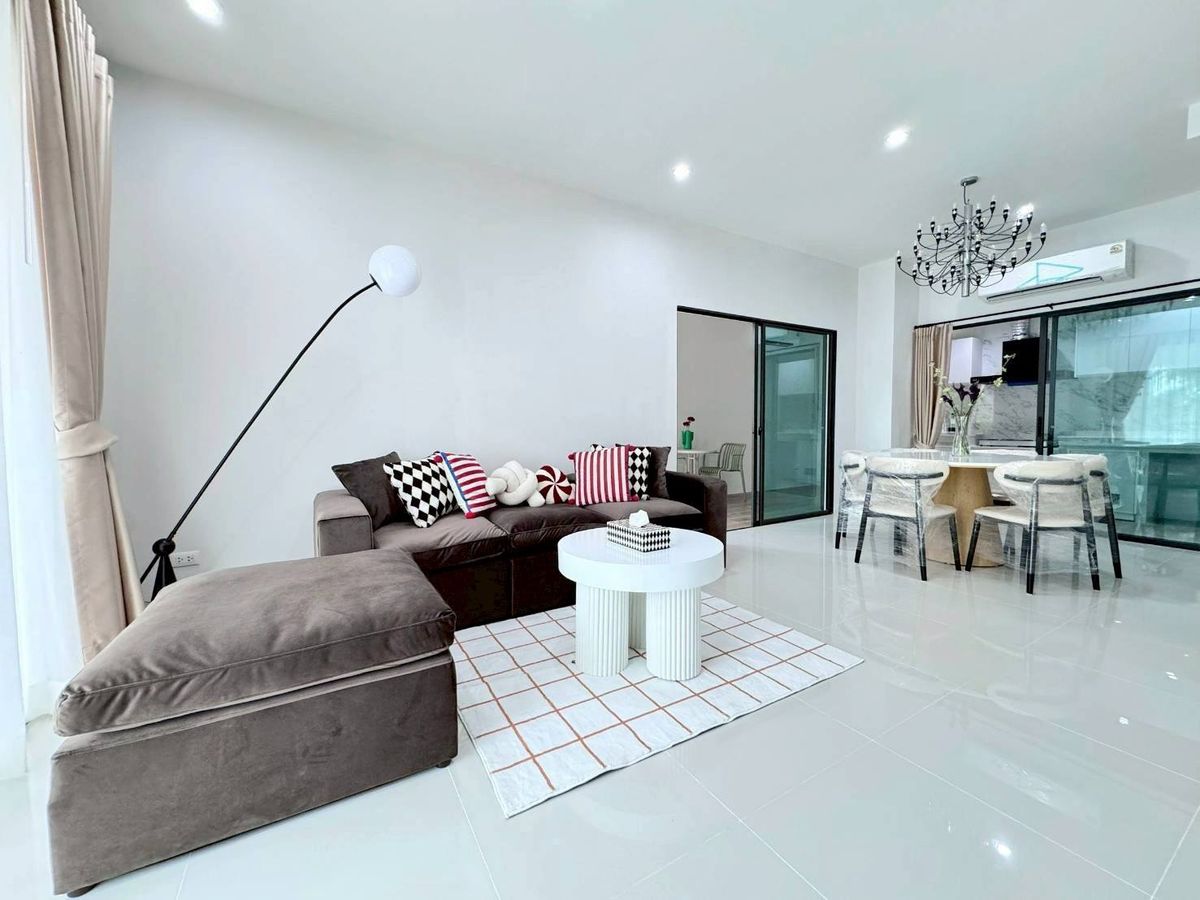 ให้เช่าทาวน์โฮมมีนบุรี-ร่มเกล้า : 🏡 ปล่อยเช่า ทาวโฮม 3 ชั้น โครงการ บ้านกลางเมือง พระราม 9 – กรุงเทพกรีฑา, 3 นอน 