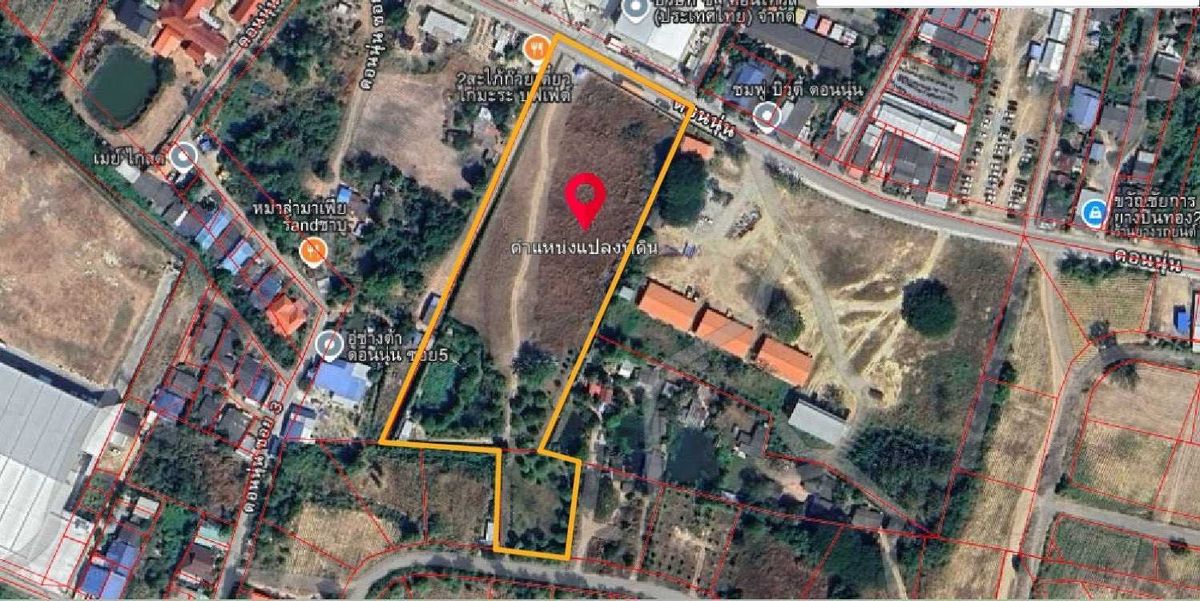 ขายที่ดินศรีราชา แหลมฉบัง บ้านบึง : ขายที่ดิน เขตพื้นที่ EEC เนื้อที่ 9 ไร่ 1 งาน 70 ตร.ว. ใกล้ มอเตอร์เวย์สาย 7