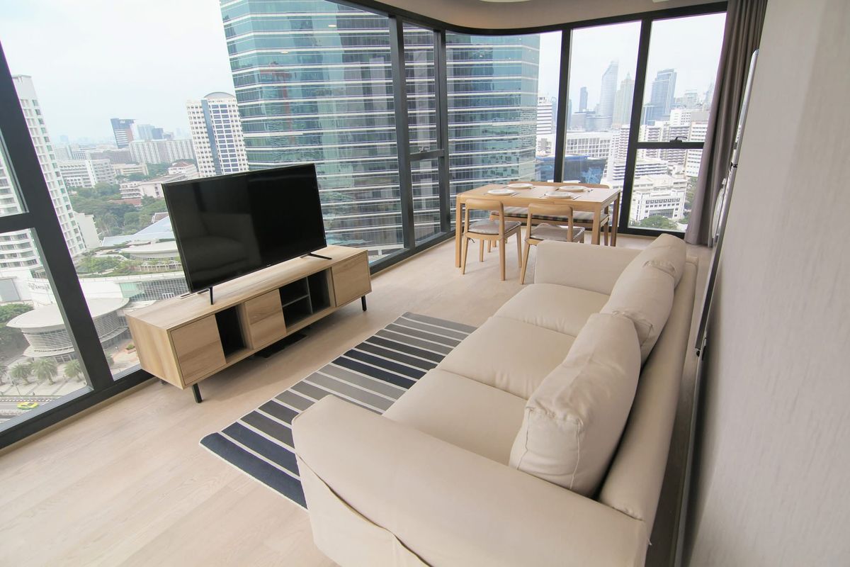For RentCondoSiam Paragon ,Chulalongkorn,Samyan : ✨ Luxurious in the city center! Ashton Chula-Silom 2 Bedroom, one-class view, one room! Only 65,000 baht/month