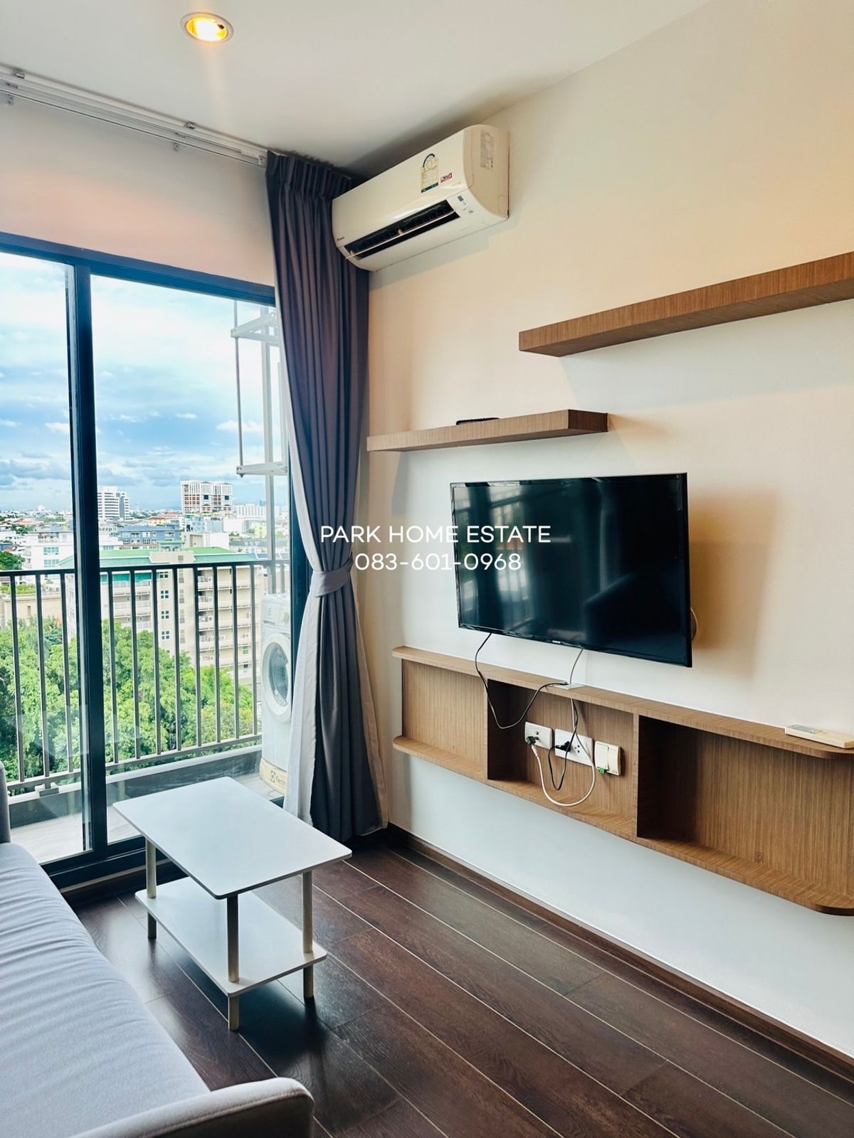For RentCondoSukhumvit, Asoke, Thonglor : 📣 Ready to enter the beautiful decoration room ✨ C Ekkamai / 30 sq.m. 1 bedroom 📞 Line: @pukkhome (with @)