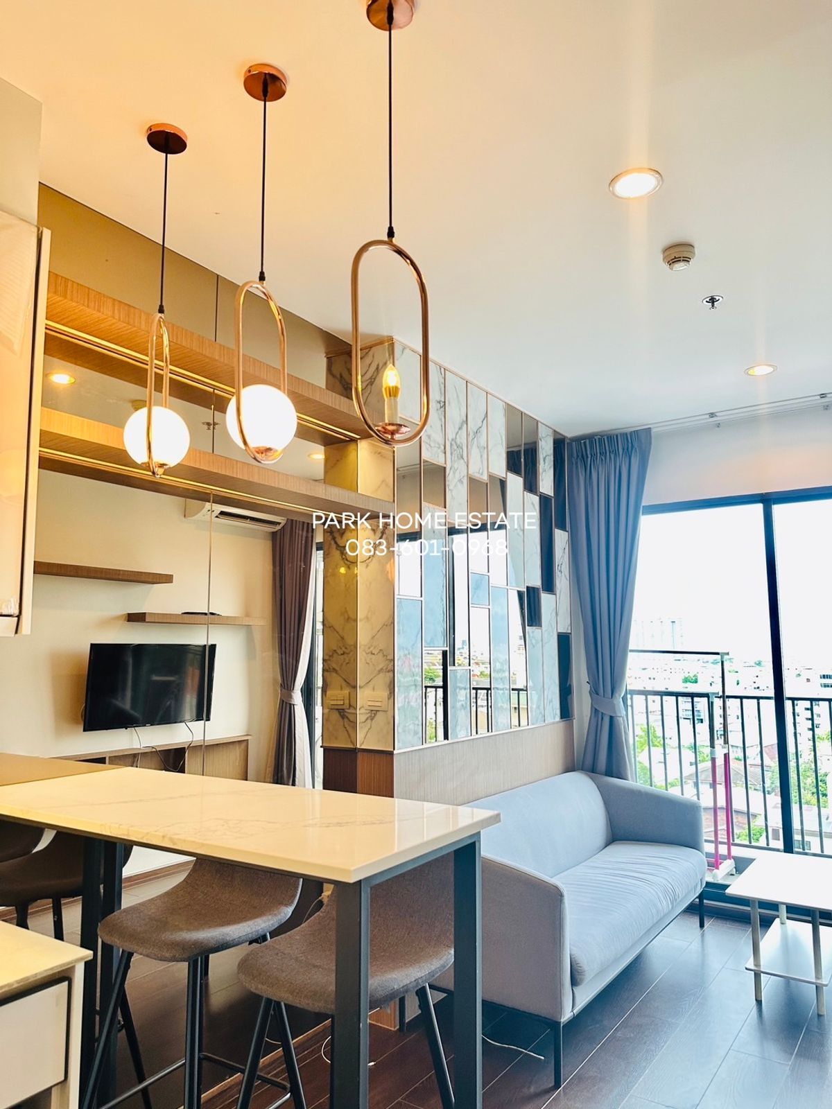 ให้เช่าคอนโดสุขุมวิท อโศก ทองหล่อ : 📣 พร้อมเข้าอยู่ ห้องแต่งสวย ✨ C Ekkamai / 30 ตร.ม. 1 ห้องนอน 📞 Line : @pukkhome (with @)