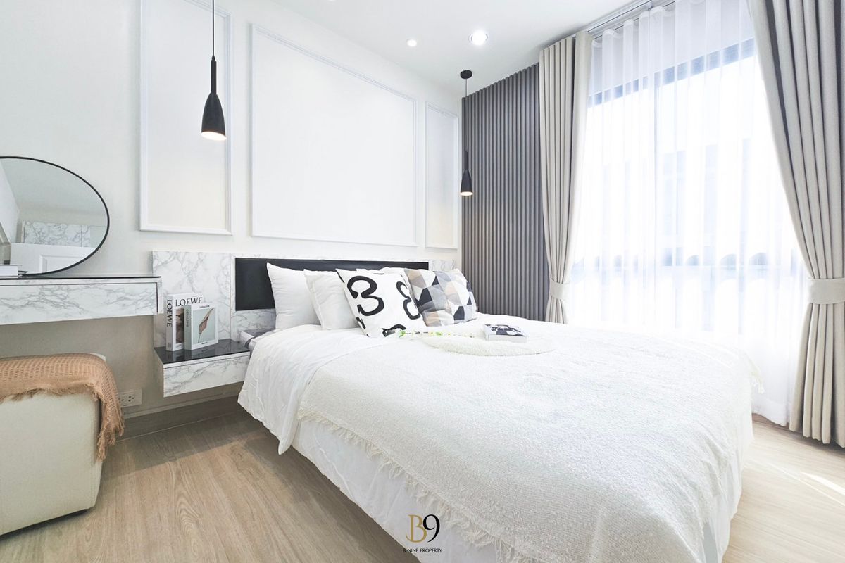 ขายคอนโดบางนา แบริ่ง ลาซาล : ห้องสวย แต่งครบเพร้อมเข้าอยู่ iCondo Sukhumvit 103 ไอคอนโด สุขุมวิท 103