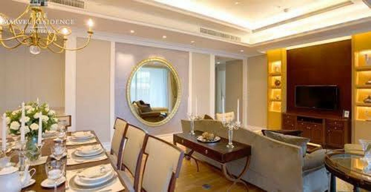 THE MARVEL RESIDENCE (เดอะ มาร์เวล เรสซิเดนส์) | ชั้น 00+ 237 ตร.ม. | 3 ห้องนอน พร้อมสระว่ายน้ำ | คอนโดใกล้ BTS ทองหล่อ 3 นาที, ดองกิ มอลล์ 3 นาที, โรงพยาบาลสมิติเวช สุขุมวิท 4 นาที Loading...
