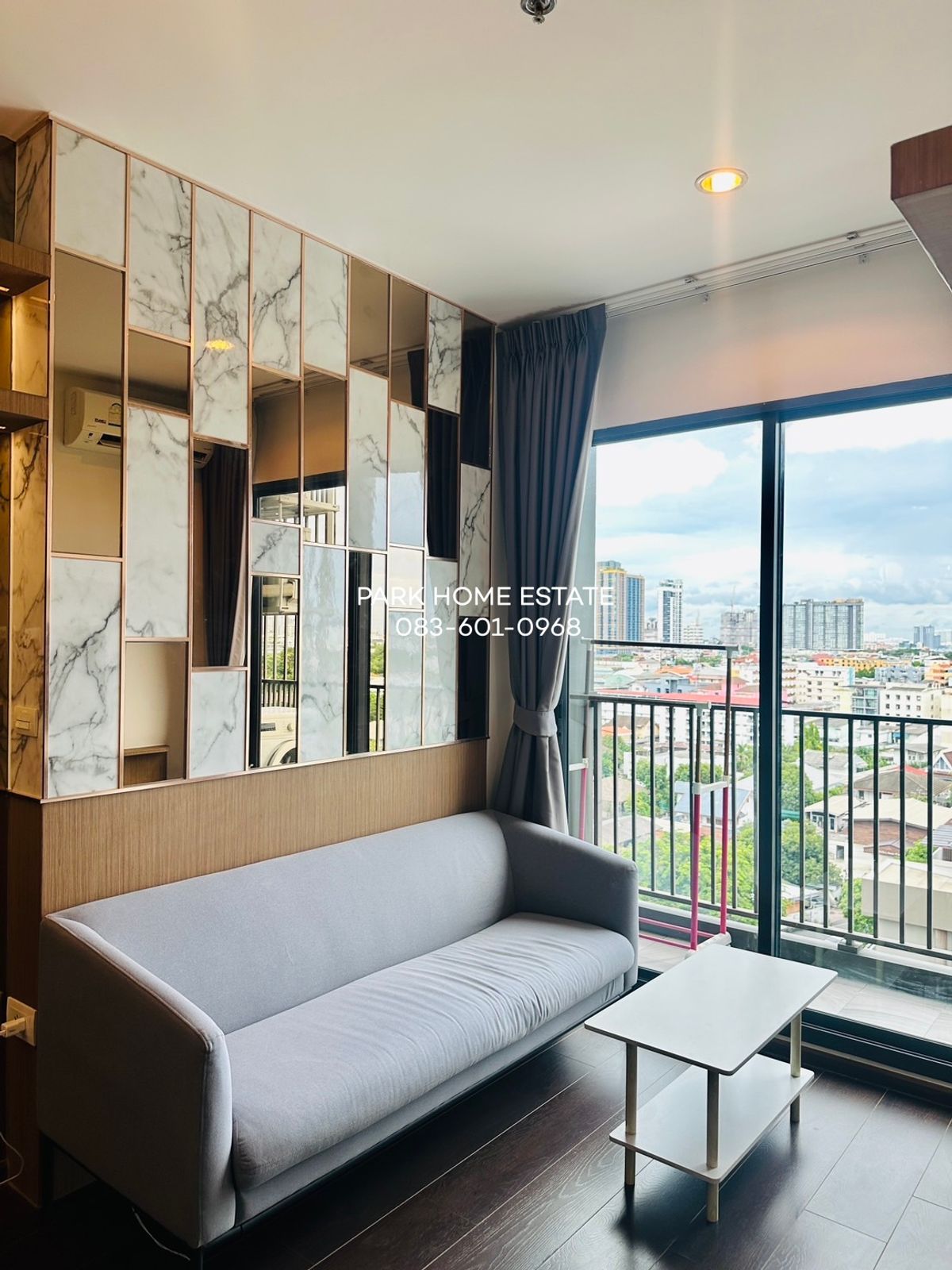 For RentCondoSukhumvit, Asoke, Thonglor : 📣 Ready to enter the beautiful decoration room ✨ C Ekkamai / 30 sq.m. 1 bedroom 📞 Line: @pukkhome (with @)
