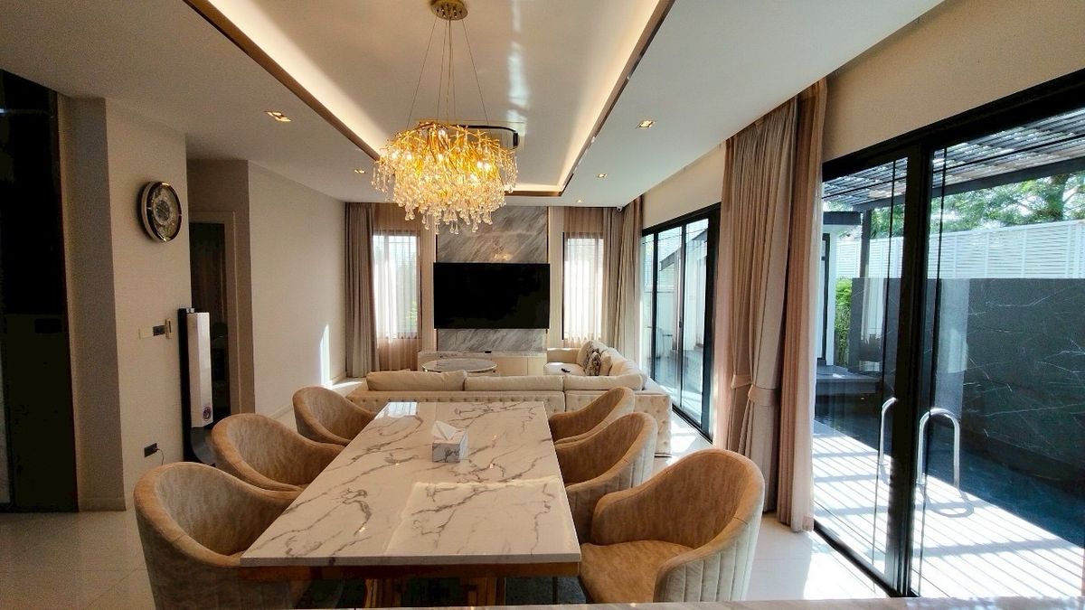 For RentHouseEakachai, Bang Bon : 🇬🇧 Luxury Home for Rent with Private Pool – The Pavilla Bangbon